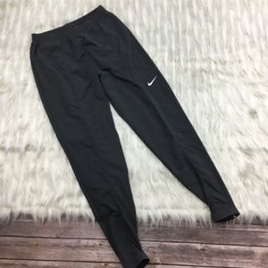 Nike | black running basketball dri-fit pants
